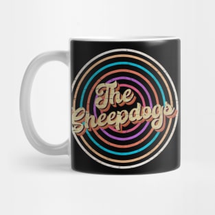 vintage circle line color The Sheepdogs Mug